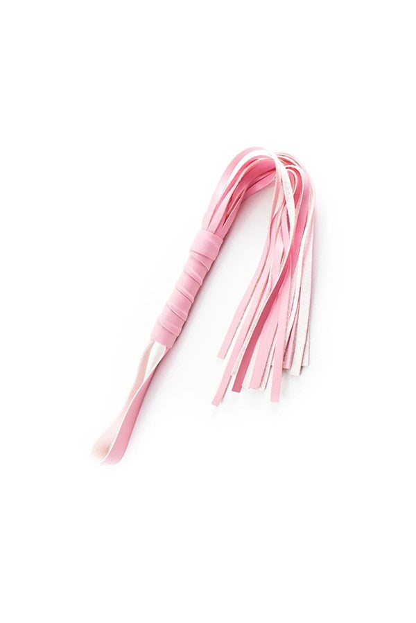 Fantezi Deri Seksi Pembe Kedi Maske Kelepçe Kırbaç Seti ( 3'Lü Set) TG275368