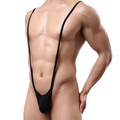 Fantezi Lastikli Siyah Erkek String – Tanga TG274616