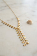 Gold Pirinç Yıldız Model Kadın Kolye TG27BKO11249
